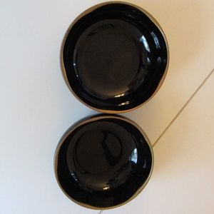 Lacquerware short bowls
